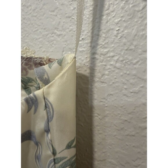 Vintage Jessica McClintock Gunne Sax Strapless Tiered Brocade Dress Size 7/8 - Picture 2 of 8